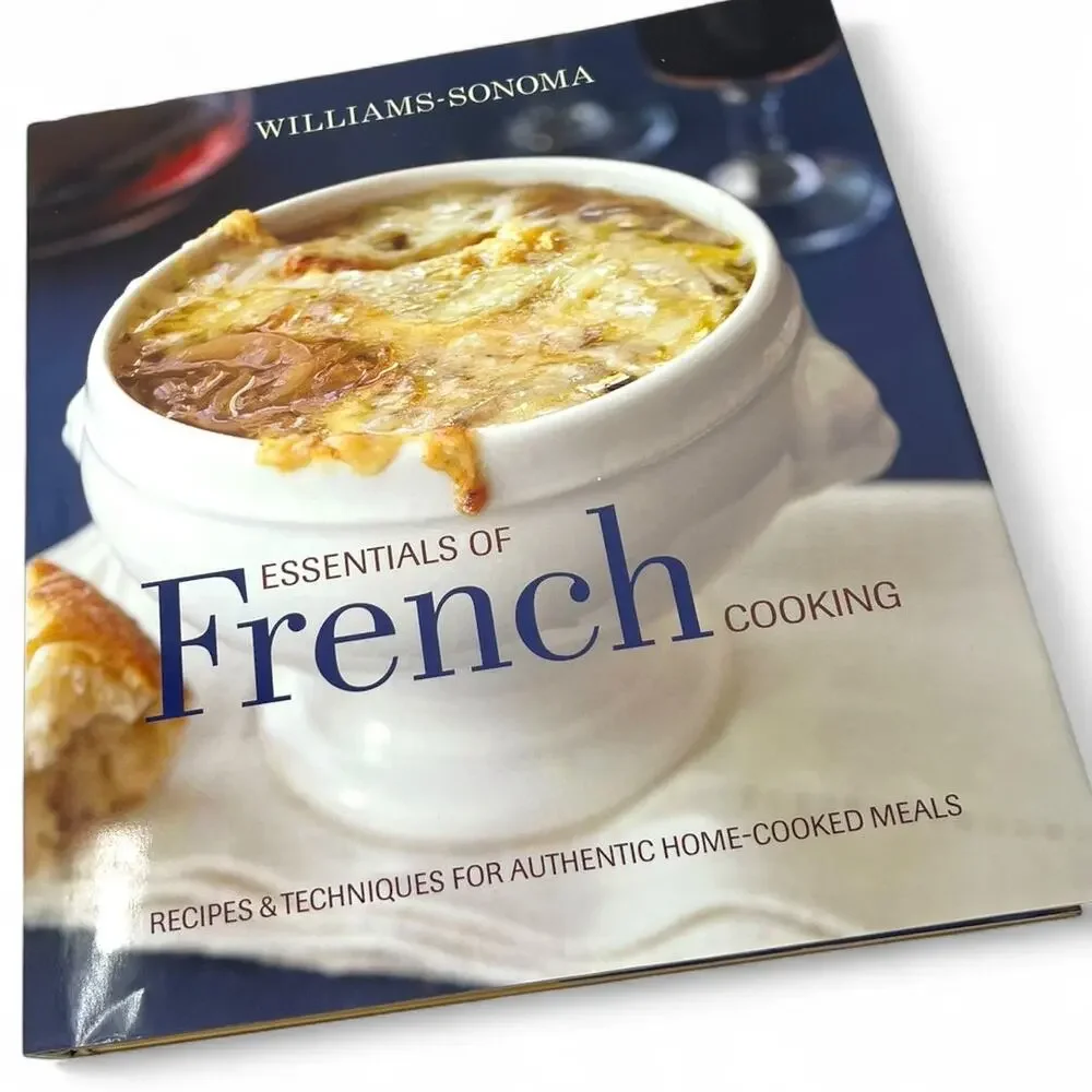 SET of 3 Williams Sonoma Cooking Cookbooks Recipes Kitchen Julia Childs French